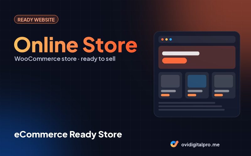 eCommerce Ready Store