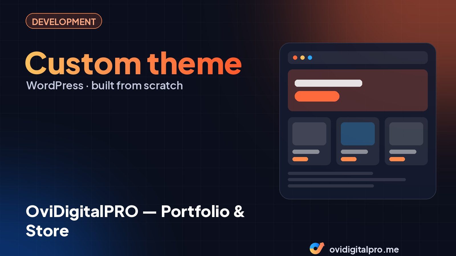 OviDigitalPRO — Portfolio & Store