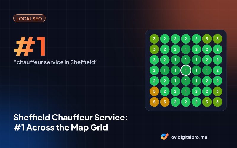 Sheffield Chauffeur Service: #1 Across the Map Grid